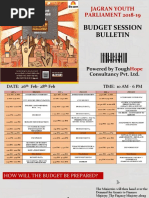 Jagran Youth PARLIAMENT 2018-19: Budget Session Bulletin