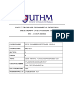 Faculty of Civil and Environmental Engineering Department of Civil Engineering (Jka) SEM 1 SESSION 2020/2021