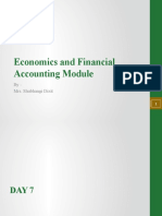 Economics and Financial Accounting Module: By: Mrs. Shubhangi Dixit