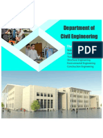 Department of Civil Engineering: Thrust Areas