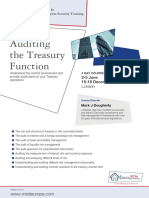 Auditing The Treasury