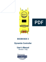 Boom Namit User's MBO e Con S Man OX3 Ntrolle Nual Er: Revis Sion 1.0 05g