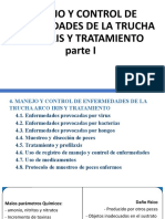 MANEJO Y CONTROL DE ENFERMEDADES DE LA TRUCHA Parte I