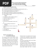 Taller #2, 8° Tema La Literatura Precolombina