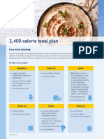 Lho WMP 2400 Calorie Meal Plan