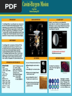 Poster Presentation For Cassini Huygens Mission