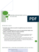 Prueba de Significancia (RLM)