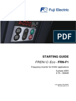 Frenic-Eco - Frn-F1: Starting Guide