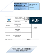 PTS - Desmontaje de Techo Con Asbesto PDF