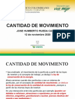 Cantidad de Movimiento