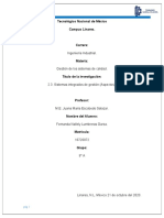 2.3. Sistemas Integrados de Gestión Identificacion de Aspectos