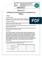 Cobertura de Servicios de Agua en Bolivia PDF