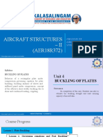 Aircraft Structures - Ii (AER18R372)