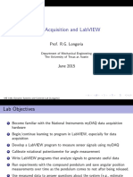 Data Acquisition and LabVIEW