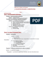 Guide Sur La Valeur en Douane PDF