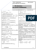 Suites Numeriques Serie D Exercices 1