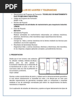 Taller de Ajustes y Tolerancias Compressed PDF