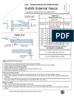 136 Multifit External Fascia: Gable End