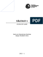 Ejercicios CAL1 (Henostroza, Pavletich)