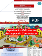 Portafolio de Experiencias Exitosas en Participación Comunitaria PDF