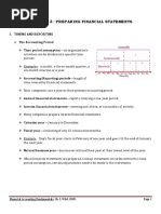 Chapter 3: Preparing Financial Statements