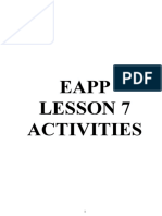 CARL DARWIN CORTES - Lesson 7 Activities