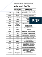 Prefix and Suffix07