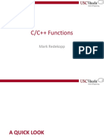 Unit4 Functions C++ PDF