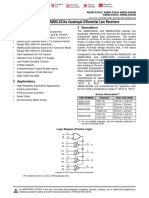 AM26LS32Ax, AM26LS33Ax Quadruple Differential Line Receivers