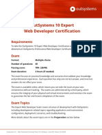 OutSystems 10 Expert Developer Certification PDF