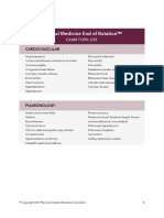 Internal Medicine Topic List 20180608