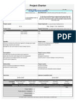 Project Charter: Strategic Plan Scorecard (SPS)