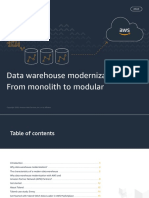 AWS - Data Warehouse Modernization Ebook