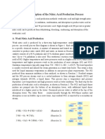 Description of The Nitric Acid Production Process