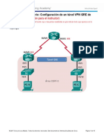 3.4.2.6 Lab - Configuring A Point-to-Point GRE VPN Tunnel - ILM PDF