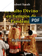 1 El Culto Divino en Tiempos de Pandemia - Cardenal Sarah