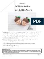 Amigurumi 254sweet Little Acorn PDF