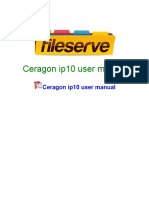 Ceragon Ip10 User Manual PDF