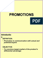 Promotions PPT (Anil Bhat)