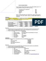 ACC 311 Sample Problem General Instructions:: ST ND RD TH