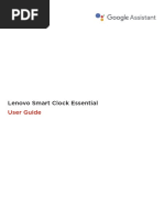 Smart Clock Essential Ug en 202009