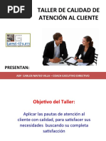 Calidad de Atención Al Cliente