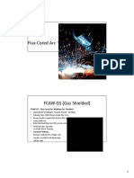 FCAW-GS Flux Cored Arc Welding-Gas Shielded