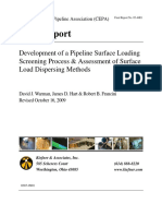 Pipeline Surface Loading Screening Process 2009