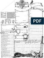 Forbidden Lands Character Sheet