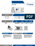 TJ830DW5A: 50 HZ Diesel Generator Sets