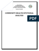 Community Health Situtional Analysis