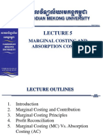 05 AC212 Lecture 5-Marginal Costing and Absorption Costing PDF