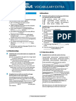 Vocabluary 1 (Speakout 2nd Intermediate)