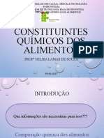 Constituintes Químicos Dos Alimentos FINAL